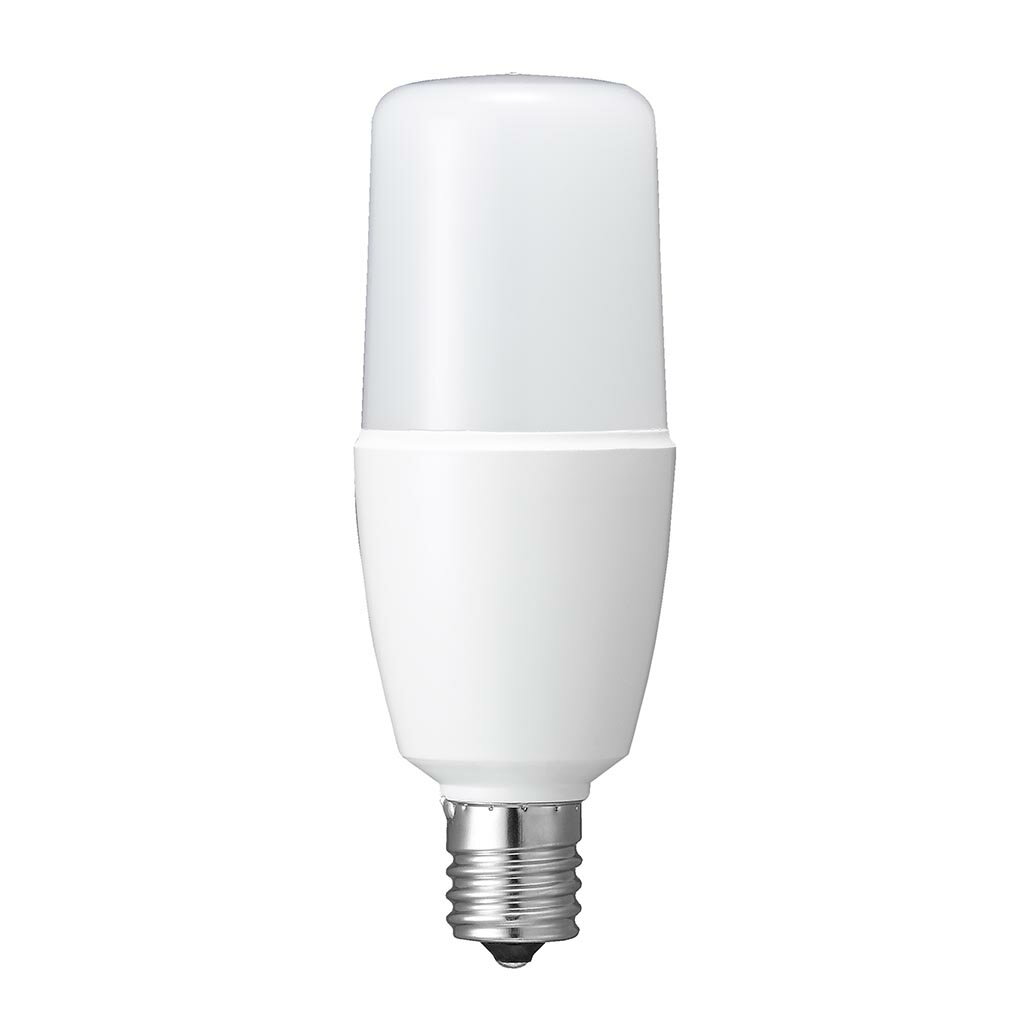 乐天商城 - LED電球 口金E17 D形・T形 T形LED電球 60W形相当 E17 昼白色 全方向タイプ_LDT8NGE17_YAZAWA（ヤザワコーポレーション）