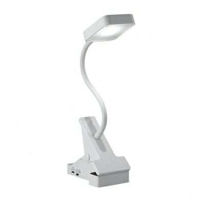 屋内照明 クリップライト 乾電池式クリップライトノーマルタイプ_CLLD01WH_YAZAWA(ヤザワコーポレーション) [2]