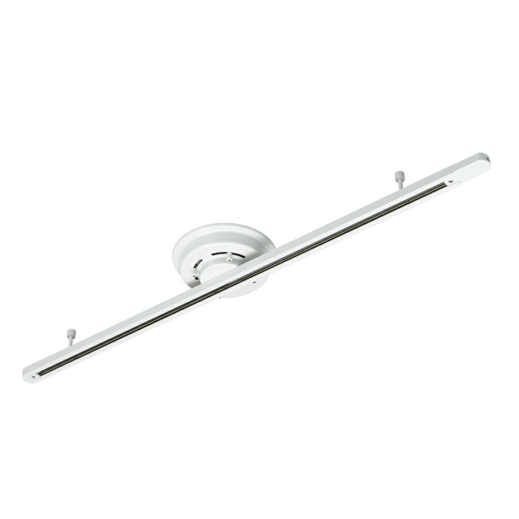 屋内照明 スポットライト ダクトレール 薄型シーリング直付けダクトレール1000mm 白_LRD1001WH_YAZAWA（ヤザワコーポレーション）