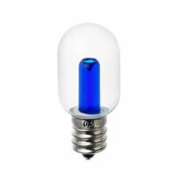 Rakuten - LED電球 口金E12 ナツメ球 LDT1CB-G-E12-G108_1765200_LEDナツメ球 E12 クリアブルー_ELPA（エルパ・朝日電器）