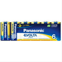 アルカリ電池 エボルタ 単2形 (P)LR14EJ/6SW_エボルタ単2形6本パックPanasonic(パナソニック) アルカリ電池 エボルタ 単2形 (P)LR14EJ/6SW_エボルタ単2形6本パックPanasonic(パナソニック)