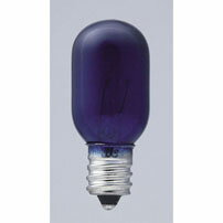白熱電球 口金E12 ナツメ球 G-05H(BL) 生地色ナツメ球 5W E12 ブルー G-05H(BL) ELPA（エルパ・朝日電..