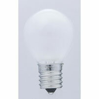 白熱電球 口金E17 S形ミニ球・ミニランプ G-20H(F) S型ミニ球 25W E17 フロスト G-20H(F) ELPA（エルパ..