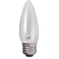 Rakuten - 白熱電球 口金E26 C322610C_シャンデリア球 10W E26 クリア_YAZAWA(ヤザワコーポレーション）