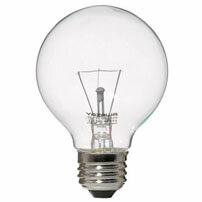Filament Lamps - 白熱電球 口金E26 ボール球 GC100V38W70_G70ボール形 白熱ランプ 40W形 E26 クリア_YAZAWA(ヤザワコーポレーション）