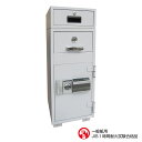 夜間投入庫 プッシュタイプ(テンキー式) 3段タイプ 1時間耐火 P79E-3_夜間投入庫 プッシュタイプ 25L 99kg_【車上渡し・送料無料(※リフト所有...