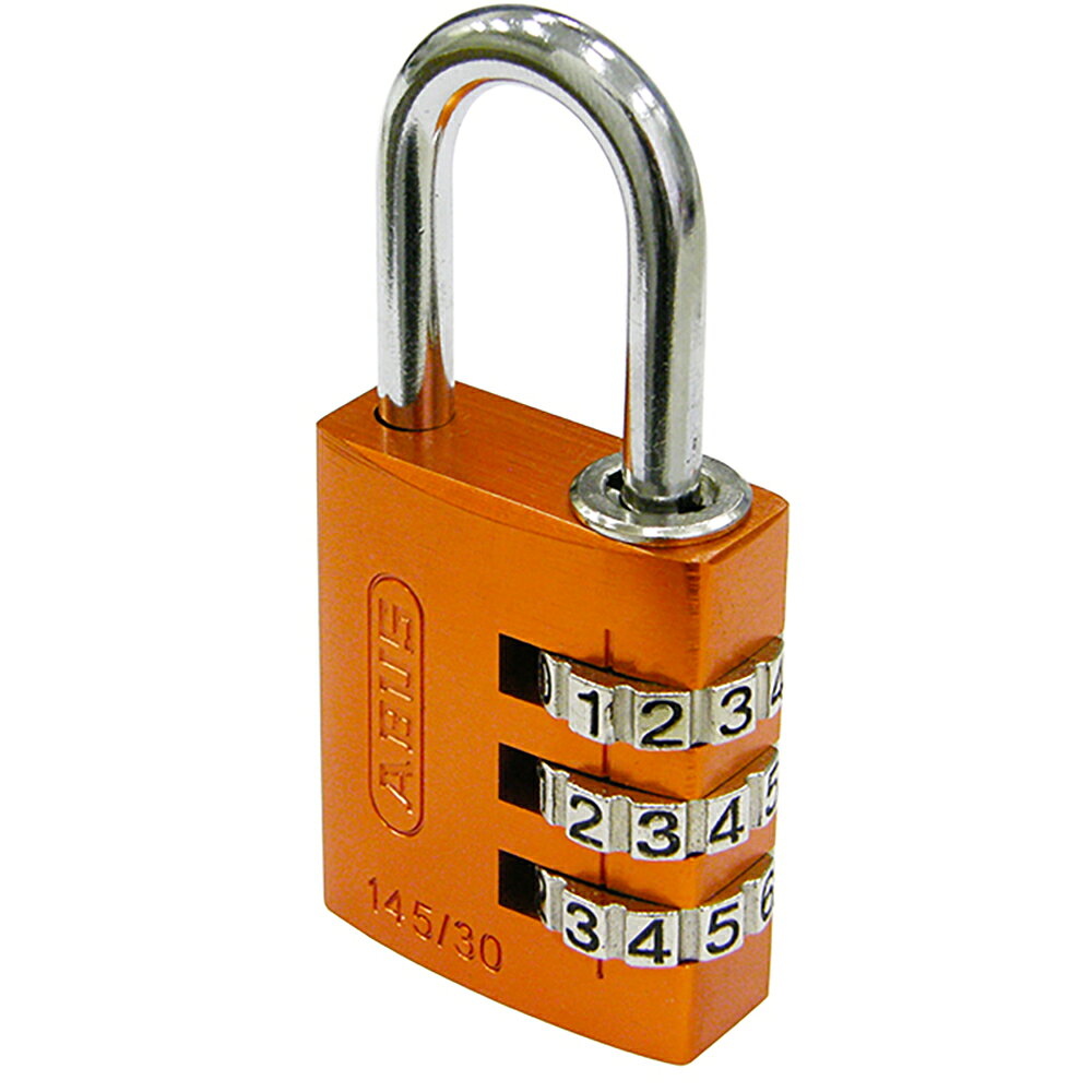 南京錠 145/30 OR コンビネーション パドロック 橙_ABUS （アバス）