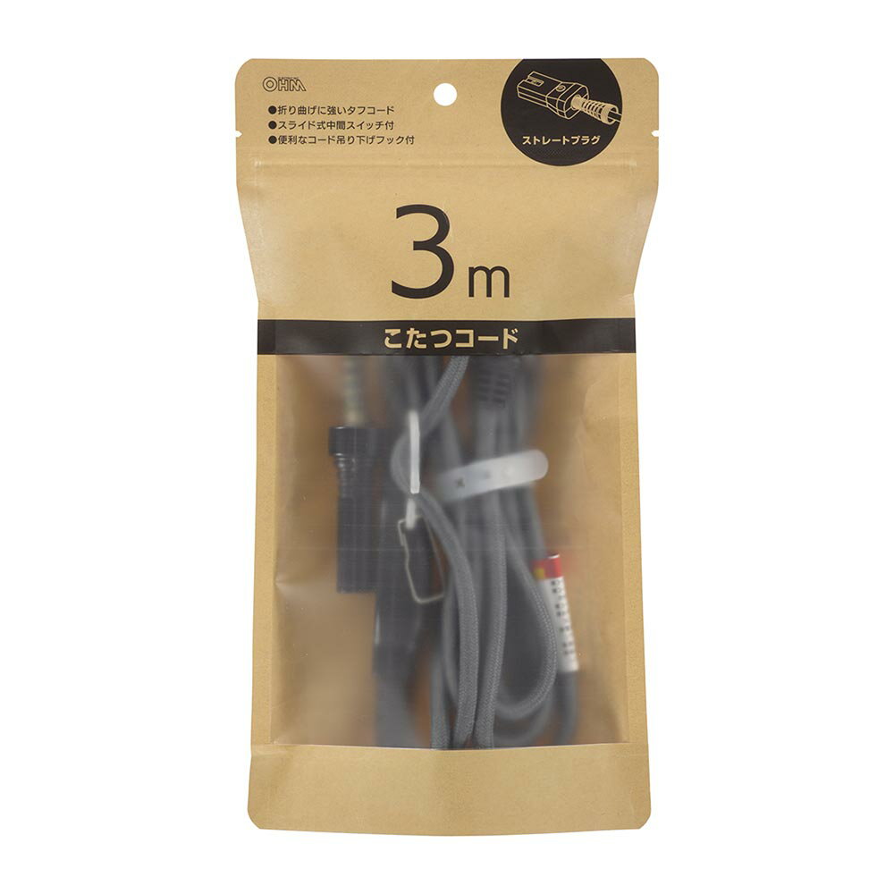 �����ĥ����ɡʥ��ȥ졼�ȥץ饰/3m)_00-1501_HS-KO3M-S22_OHM�ʥ������ŵ���