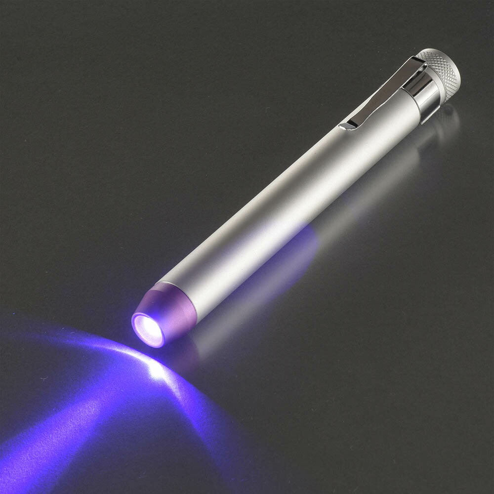 オーム電機 LED UVブラックライト LHA-UV395/1-S2 08-1040 OHM 波長395nm 連続使用...