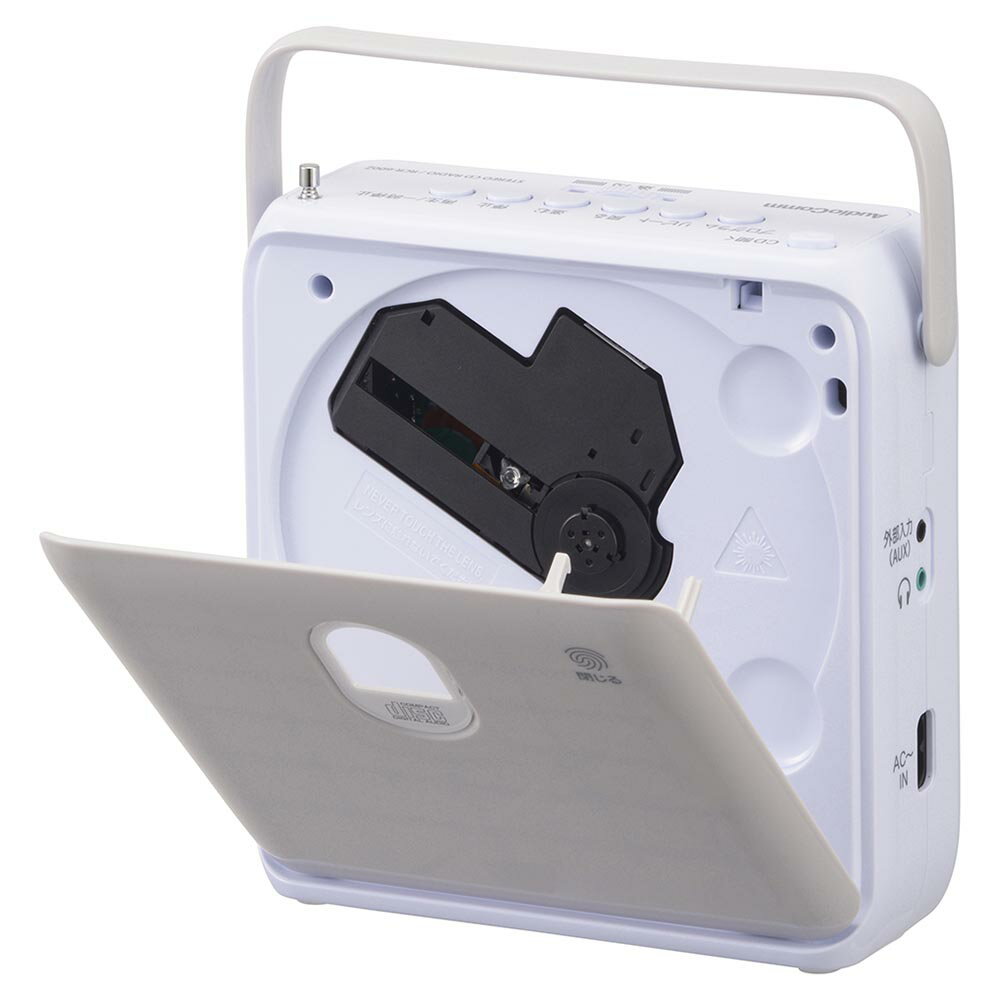 CD�ץ졼�䡼 ���ƥ쥪CD�饸�� ���塼�ӥå��ǥ����� AudioComm �饤�ȥ��졼��RCR-600Z-H 03-5024��OHM�ʥ������ŵ���