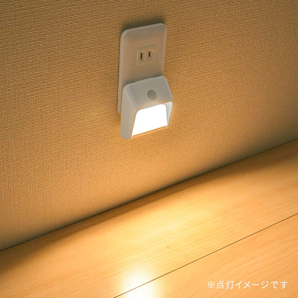 LEDナイトライト(明暗センサー/壁面照射タイ...の紹介画像2