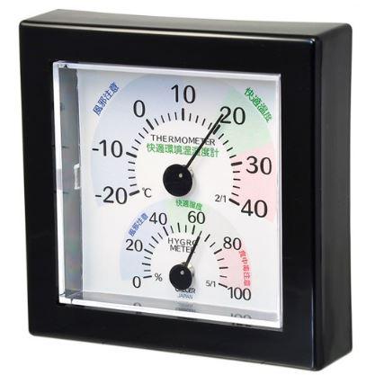 樂天商城 - 湿温度計 (快適環境表示) ブラック_07-7736_TR-100K_OHM（オーム電機）
