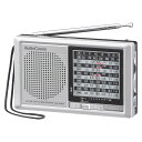 ラジオ 短波ラジオ ラジオ日経 ハンディラジオ AM/FM/SW1-9 AudioComm|RAD-H330N 03-5570 オーム電機