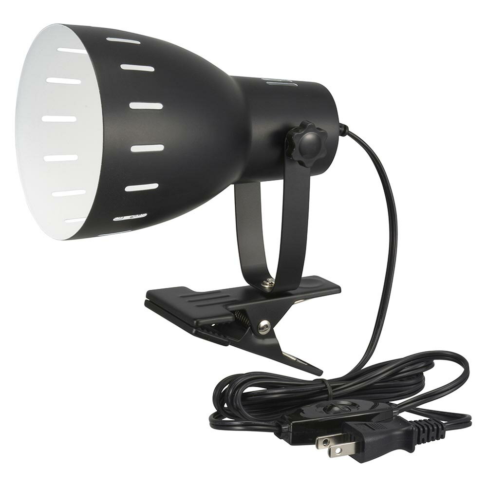 クリップライト（E26/電球別売/白熱電球60W以下、LED電球10W以下/中間スイッチ付/...