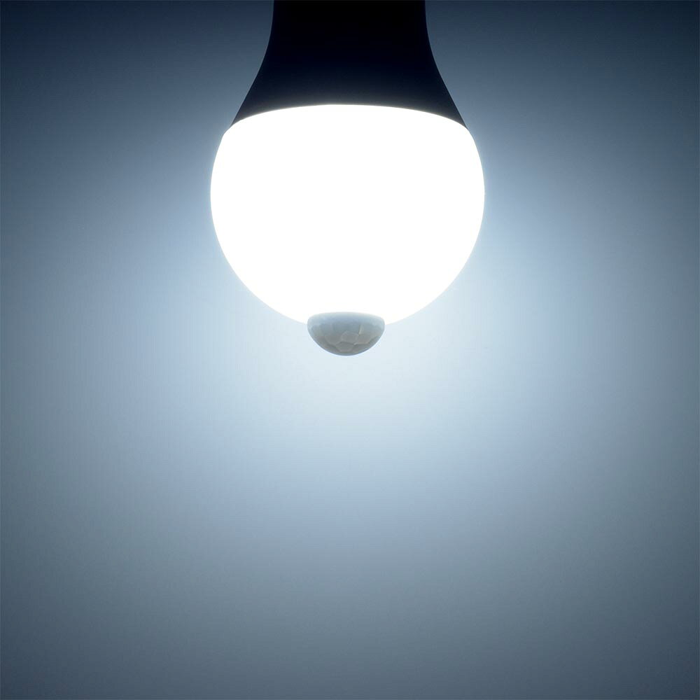 【消灯お知らせ機能搭載】LED電球（40形相当/4.7W/580 lm/昼光色/E26/人感・明暗セ...