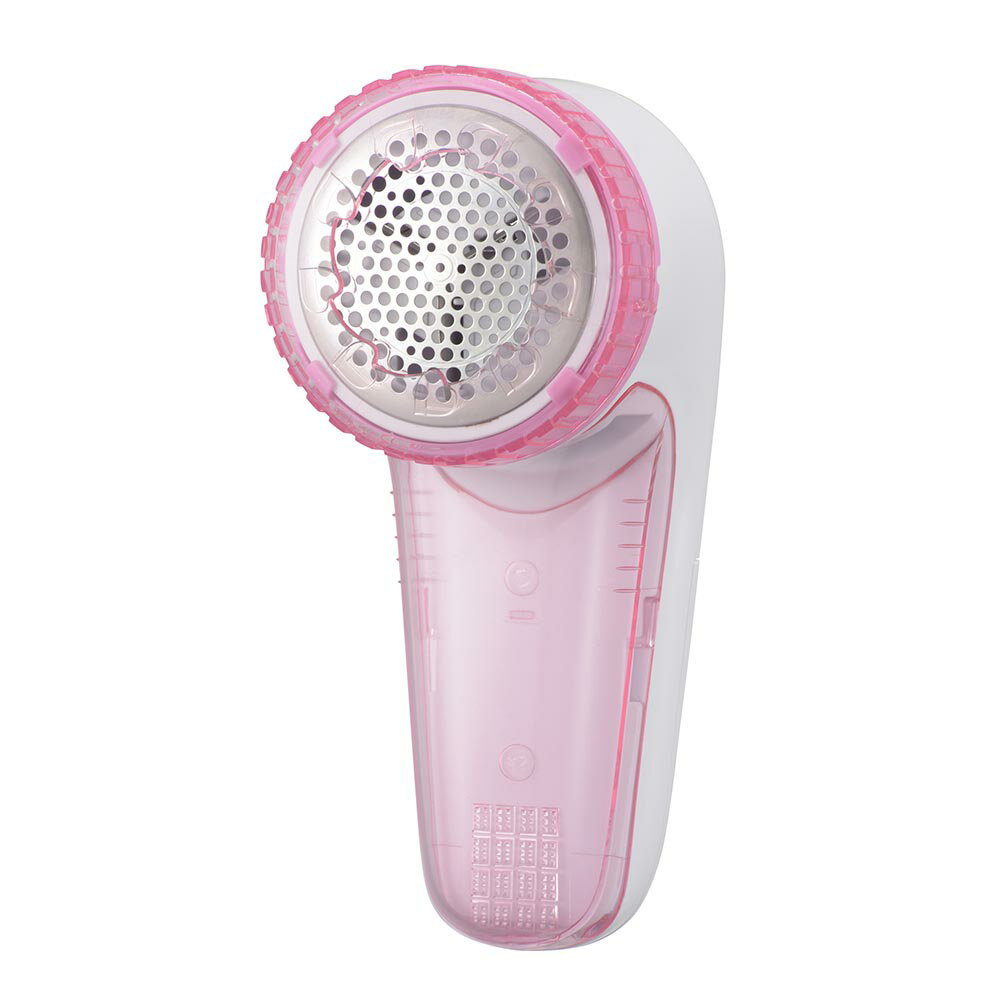 毛玉取り器(大型48mm外刃/単3形×2本使用/本体質量136g/ピンク)_08-3313_KAJ-KE515R_OHM(オーム電機)