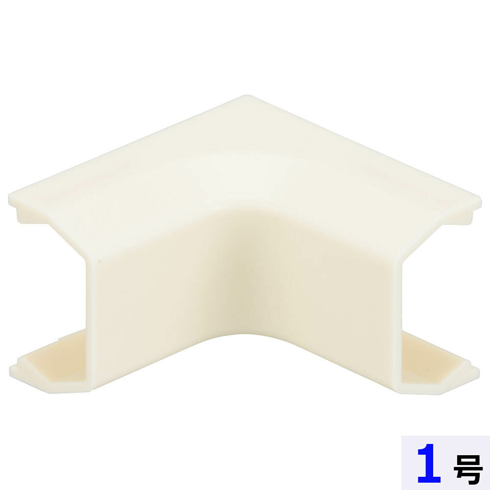 樂天商城 - モール用入隅（1号/ミルキー/2個入）_09-2658_DZ-AMI1-M/2P_OHM（オーム電機）