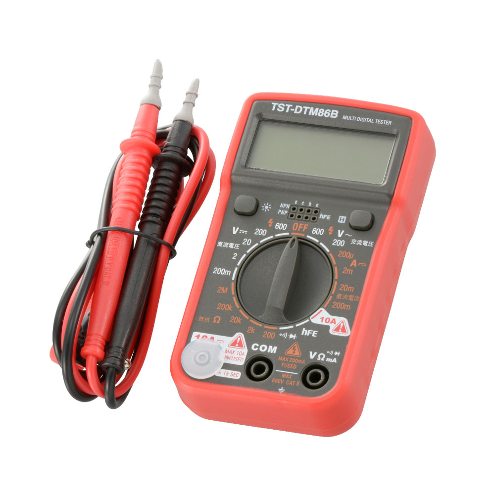 PENマルチメータテスター デジタルマルチメータ、サウンド/ライトアラーム付き非接触デジタルAC/DC電圧テスターツール、AC/DC電圧を測定するためのバックライトブライトスクリーン