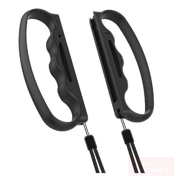 ExdevicesFitBoxing対応ジョイコン用グリップボクシンググリップフィットボクシング対応ハンドルブラック-B08B3