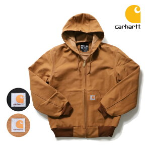 CARHARTT/カーハート CRHTT131 THERMAL LINED ACTIVE JACKET / サーマルライナーアクティブジャケット -全2色- USA ダック ワークウェア 作業着 フード アメカジ 12oz ライニング メンズ 大きいサイズ パーカー ジップアップ[CRHTT131]