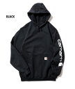 CARHARTT / カーハート crhtt-k288 LOOSE FIT MIDWEIGHT GRAPHIC LOGO SLEEVE PULLOVER PARKA / ルーズフィットグラフィックロゴスリーブプルオーバーパーカー -全5色- スウェット メンズ レディース プリント 大きいサイズ フード USサイズ[crhtt-k288]