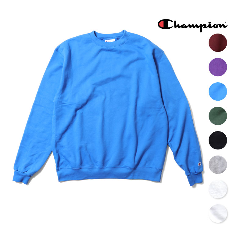 Champion / チャンピオン A-S600 ECO 9oz. CREW / 9オンスクルーネックスウェット -全8色- コットン ロゴ シンプル 裏起毛 スウェット 大きいサイズ US規格 a-s600