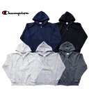 Champion チャンピオン a-s800 9oz DOUBLE DRY ECO FULL-ZIPHOOD / 9オンスダブルドライエコフルジップフード -全5色- コットン ロゴ シンプル 裏起毛 フルジップ パーカー [a-s800]