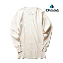 INDERA / インデラ I890LS EXPEDITION WEIGHT COTTON RASCHEL KNIT / エクスペディションウェイト コットンラッセルニット -全1色- アンダーウェア 下着 インナー シーズンレス シンプル スポーティ 