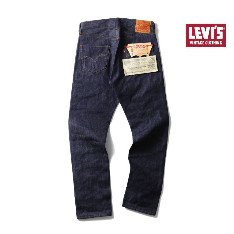 LEVI'S VINTAGE CLOTHING / リーバイス ヴィンテージ クロージング LVC1947RIGID LEVI'S × TOM SACHS 1947 501XX / リーバイス × トム・サックス 1947 501XX -全1色- メンズ ジーパン リジッド 国内未発売 日本製 赤耳 カイハラデニム レングス32 [LVC1947RIGID]