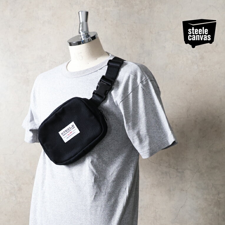 商品名 STEELE CANVAS / スティールキャンバスSTC-C CROSSBODY BAG / クロスボディバッグ ブランド STEELE CANVAS1921年マサチューセッツにて設立されたインダストリアルバスケットメーカー。ざっくりした製法やタフな仕上がりで”MADE IN USA”を感じさせる逸品となっています。 商品説明 アクティブなライフスタイルに合わせてデザインされたクロスボディバッグ。調節可能なストラップで、ボディバッグやウエストバッグとしても使用可能。どんなシーンにもぴったりの、デザイン性と機能性を兼ね備えたバッグです。 生産国 アメリカ 素材 記載なし サイズ 高さ 横幅 FREE 約14.0 cm 約20.0 cm ※上記数値は在庫一点を測った平置き実寸です。商品の個体差や商品箇所によって、数値とは多少前後する場合がございます。予めご了承下さい。 カラー BLACK