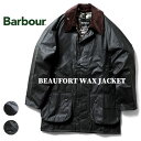 BARBOUR / バブアー MWX0017 BEAUFORT WAX JACKET / ビューフォートワックスコーティングジャケット -全2色- ハンティングジャケット コーデュロイ ゲームポケット イングランド チェック アウトドア メンズ 大きいサイズ MWX0017