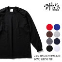 『SHAKA WEAR / シャカ ウェア』SHAKA03 7.5oz MAX HEAVYWEIGHT LONG SLEEVE TEE / 7.5オンスマックス ヘビーウエイト 長袖Tシャツ -全8色- /7.5オンス/USAコットン/厚手/無地/クルーネック/ストリート/シンプル