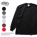 『SHAKA WEAR / シャカ ウェア』SHAKA03XXL 7.5oz MAX HEAVYWEIGHT LONG SLEEVE TEE / 7.5オンスマックス ヘビーウエイト 長袖Tシャツ -全6色- /7.5オンス/USAコットン/厚手/無地/大き目/長袖/Tシャツ