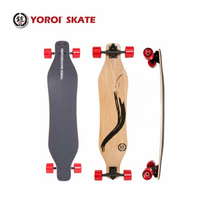 カービング スケート YOROI SKATE RYU II 38インチ PYハードフレックスタイプ 2PLY Bamboo + 5PLY カナディアンMAPLE + 1PLY ファイバーグラス