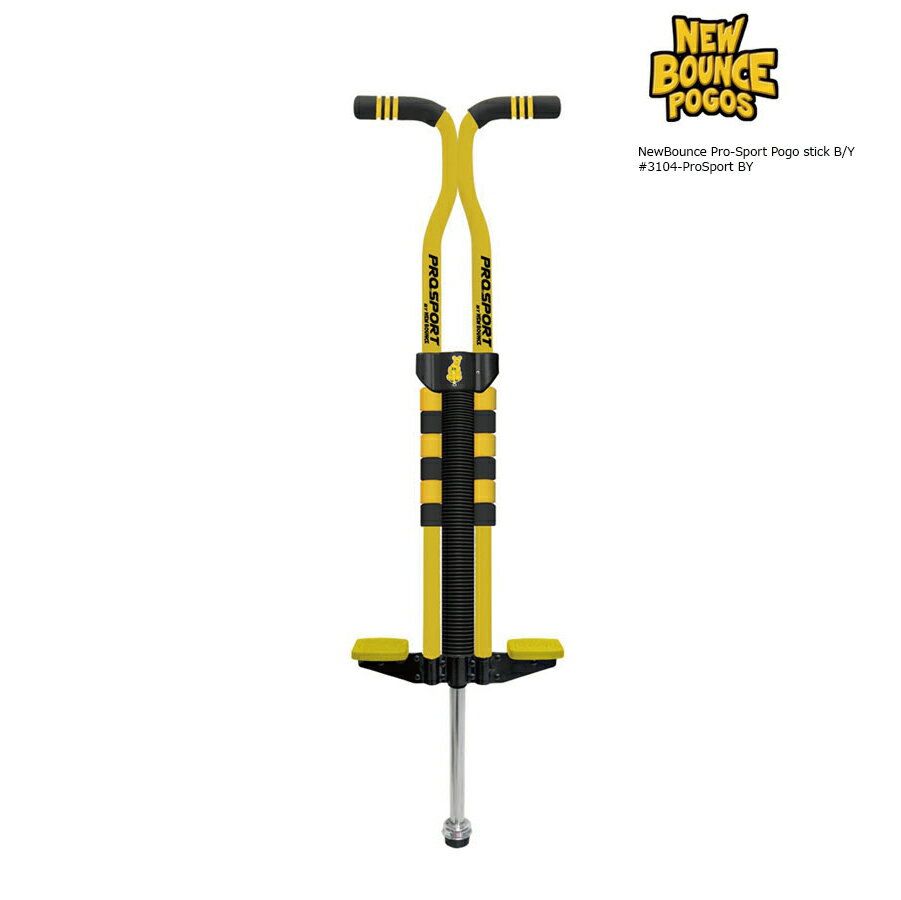 NewBounce ProSport Pogo stick B/Y ex.#3104-ProSport BY ץݡġݥ ֥å/ ۥåԥ Բľ