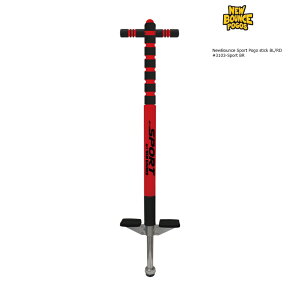 代引き不可商品 NewBounce Sport Pogo stick BL/RD ex.#3103-Sport BL/RD スポーツポゴスティック ブラック/レッド