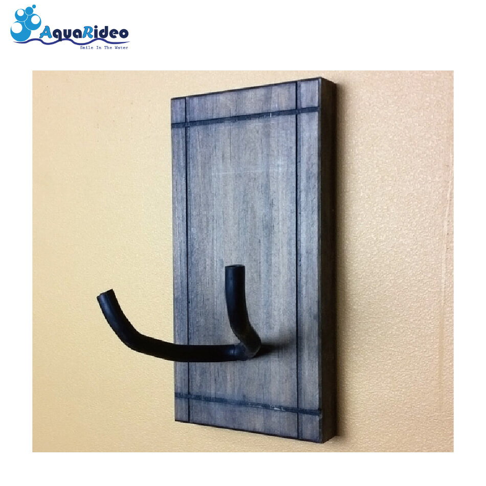 アクア リデオ イージーラック for フック ブラック 8kgまで ウォールシェルフ壁掛け 壁美人 簡単ホチキス留 雑貨 AquaRideo