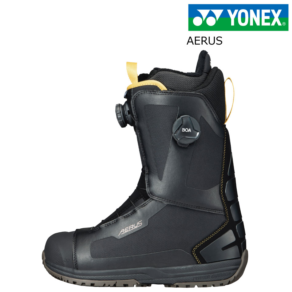 楽天EXTREME　楽天市場店予約商品 特典あり 24-25 YONEX AERUS Boa Boots BLACK/BROWN ヨネックス エアラス ボア ブラック/ブラウン BTARFS23 ブーツ ヨネックス H3 ボアブーツ 24-25Snow