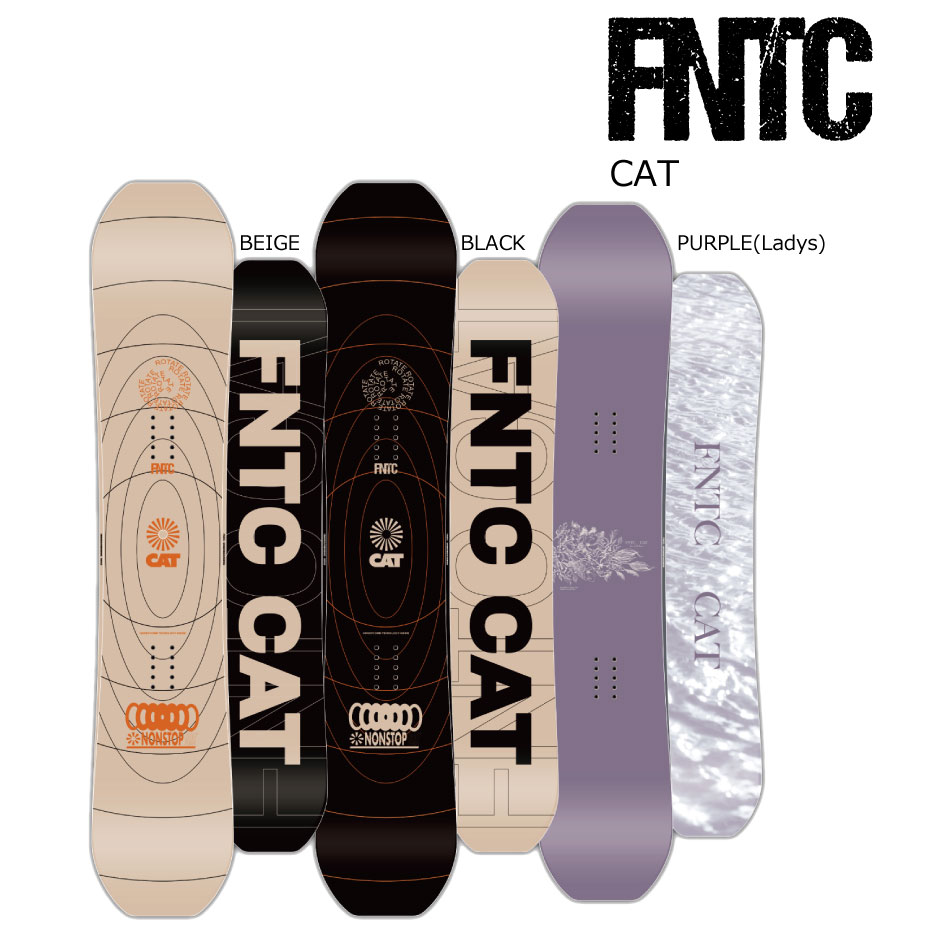 23-24 FNTC CAT エフエヌティーシー シーエーティーダブルキャンバー 正規品 瀧澤憲一 24Snow スノーボード 板