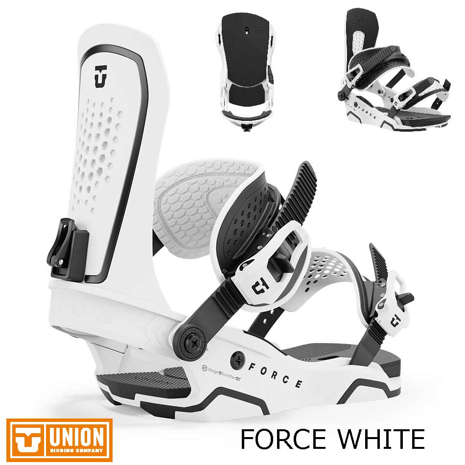 予約商品 特典あり 24-25 UNION FORCE White ユニオン フォース ホワイト メンズ レディース ビンディ..