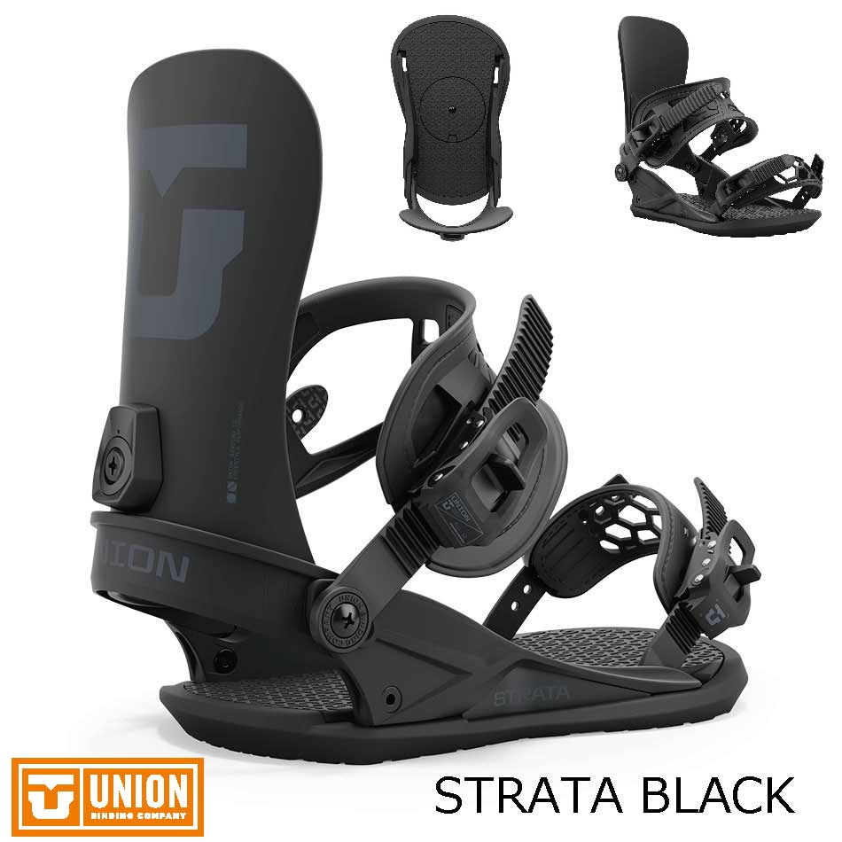 予約商品 特典あり 24-25 UNION STRATA TeamHB Black ユニオン ストラータ ブラック メンズ レディース..