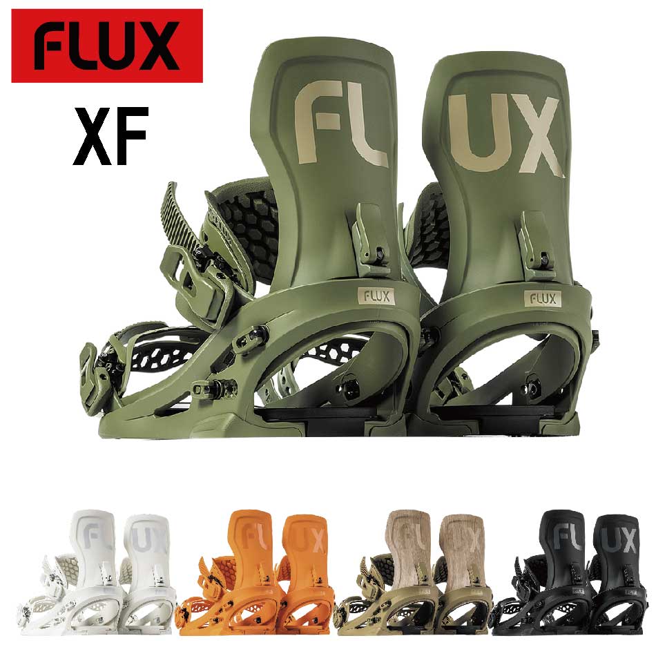 予約商品 特典あり 24-25 FLUX XF フラックス エックスエフ S M L メンズ レディース ビンディング スノーボード