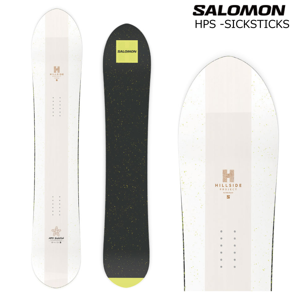 予約商品 特典あり24-25 SALOMON サロモン HPS -SICKSTICKS シックスティック パウダーロッカー 25Snow スノーボード 正規品