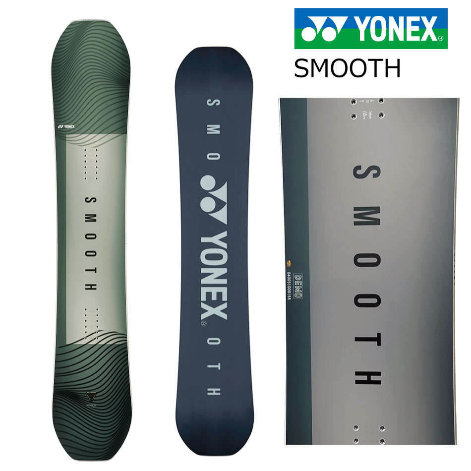 予約商品 特典あり 24-25 YONEX SMOOTH ヨネックス スムース SM24 キャンバー 平野 流佳 カービング パイプ キッカー 国産 ヒラノ ルカ..