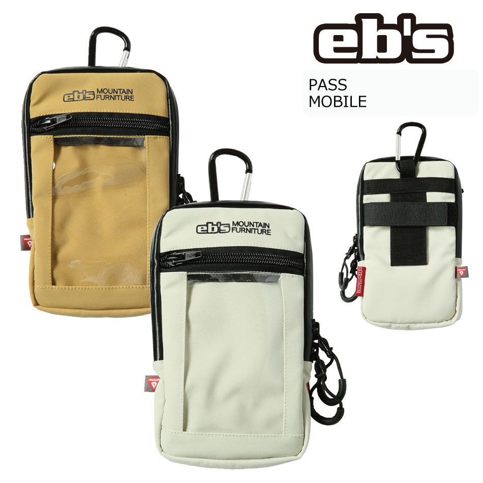 予約商品 24-25 EB'S PASS MOBILE パスケース モバイル スマホ パスホルダー リフトチケット入れ スノーボード ボード スノボ スキー