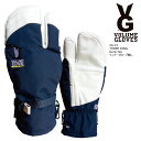 ボリューム ボードグローブ ミトンキング レザー 型落ち新品 20-21 VOLUME Gloves GORE-TEX ThreeKing LEATHER NS...