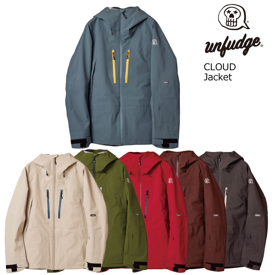 予約商品 特典あり 24-25 UN Unfudge CLOUD Jacket アンファッジ クラウド ジャケット ボードウエア スノボウエア 太田宜孝 ヨッシー 25Snow