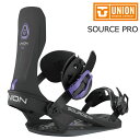 25-26 ユニオン ビンディング ソース プロ ブラック UNION SOURCE PRO Black 特典あり スノーボード スノボ オールマウンテン 26Snow