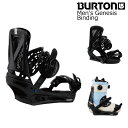25-26 バートン ビンディング ジェネシス リフレックス ブラック BURTON Men's Genesis Re:Flex Black フリーソール メン...