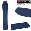 25-26 ゲンテンスティック 2454002 スティングレイ 155 GENTEMSTICK STINGRAY 155 国産 ショートキャンバー メンズ パウ...